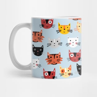 Multiple Cats Mug